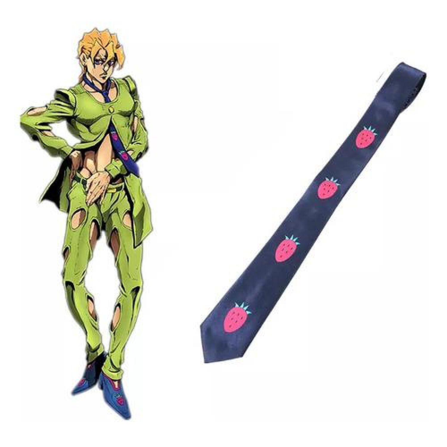 Corbata Jojo's Bizarre Adventure Pannacotta Fugo Cosplay image number 0.0