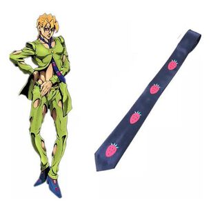 Corbata Jojo's Bizarre Adventure Pannacotta Fugo Cosplay