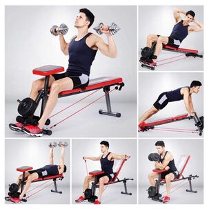 Banca Abdominal Pecho Piernas Inclinable