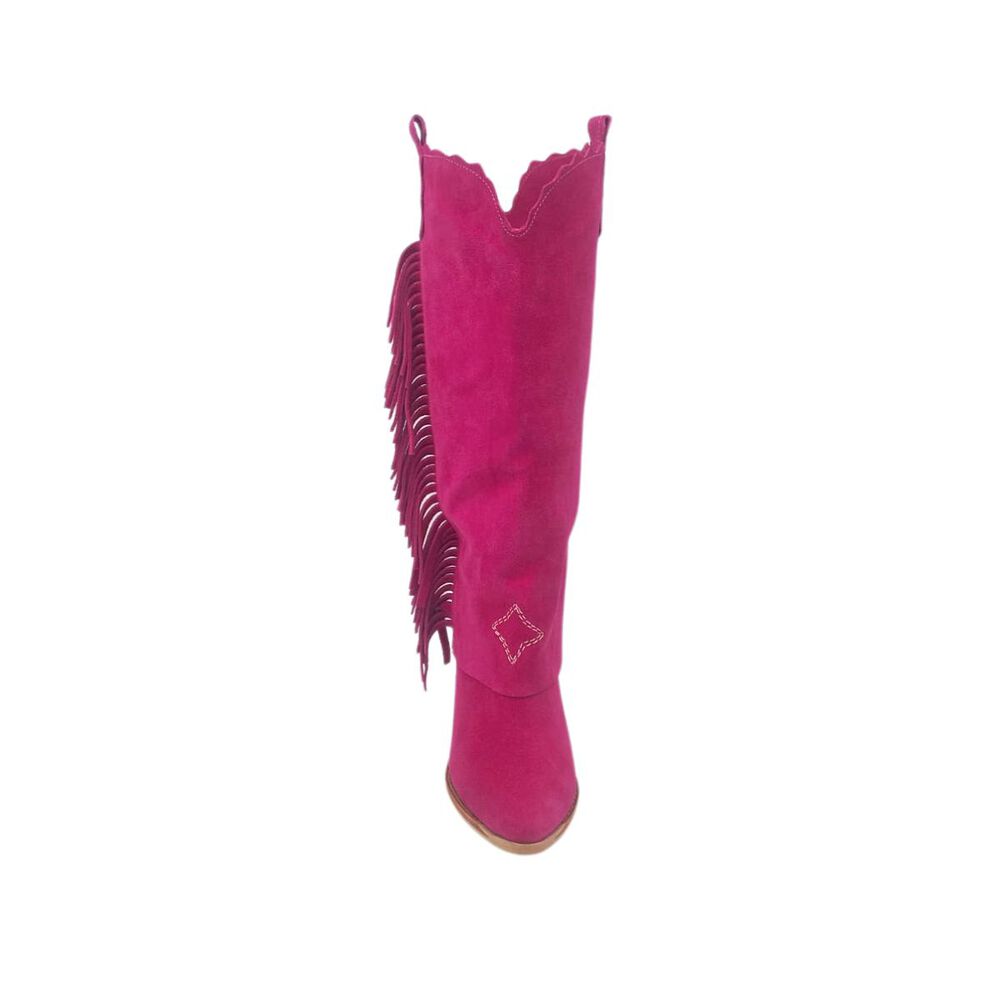 Bota Allyson Fucsia Pao Pecados image number 4.0