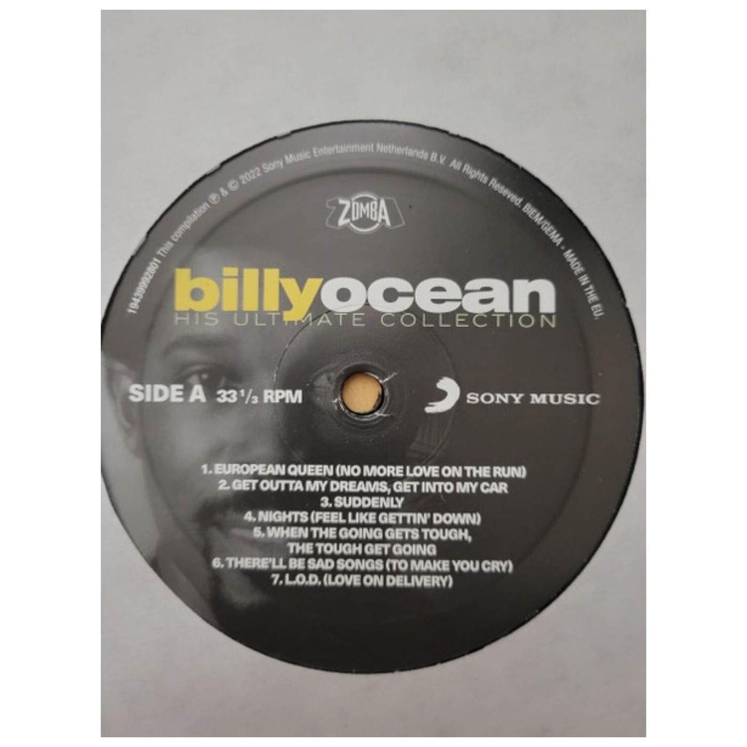 Billy Ocean - His Ultimate Collection | Vinilo image number 3.0
