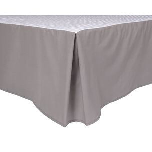 Faldon Unicolor King Color Gris 144 Hilos Arthome