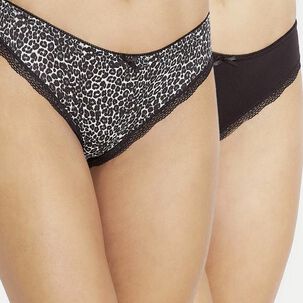 Pack 2x Bikini Algodón P213012-neg1 Kayser Pack 2x Bikini Algodón P213012-neg1 Kayser