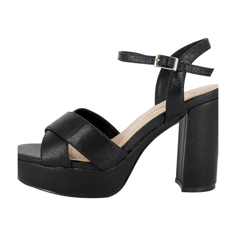 Sandalia De Vestir Lister Negro Alquimia image number 3.0