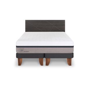 Cama Europea Cic Balance / King / Base Dividida + Respaldo