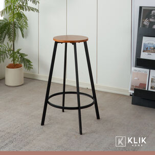 Piso Taburete De Bar Elipse Industrial