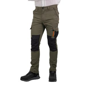 Pantal&oacute;n Cargo Hw Dakota Spandex Verde Oliva