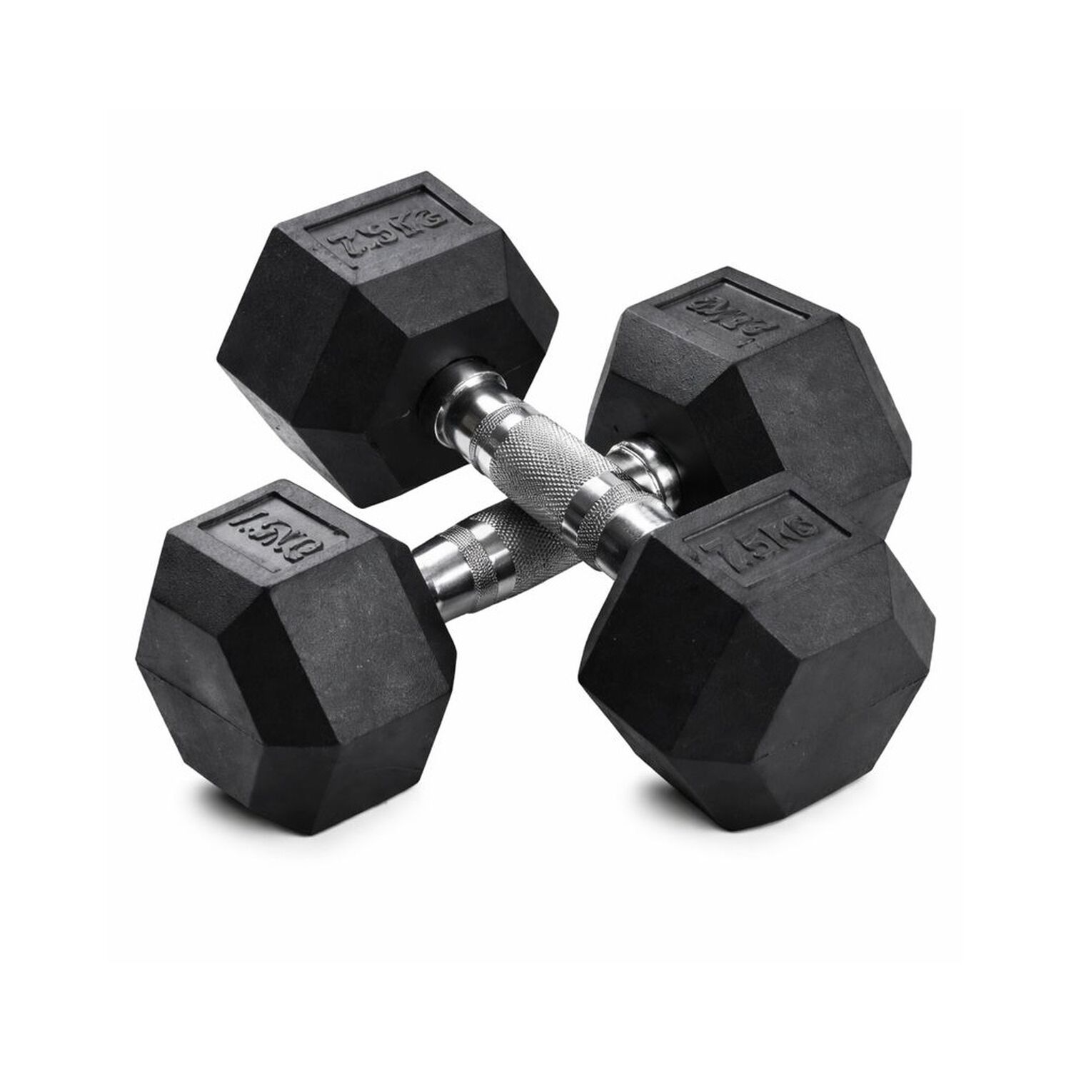 Par De Mancuerna Profesional Hexagonal 7.5 Kg Uso Fitness image number 0.0