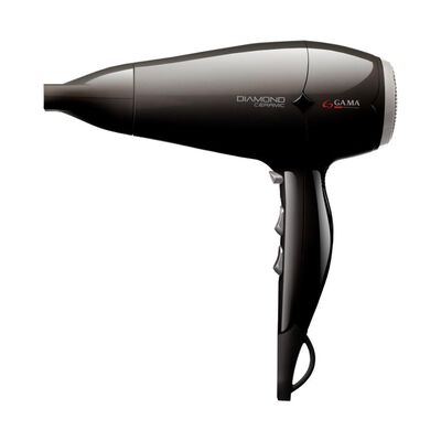 Secador De Pelo Gama Diamond STD Black