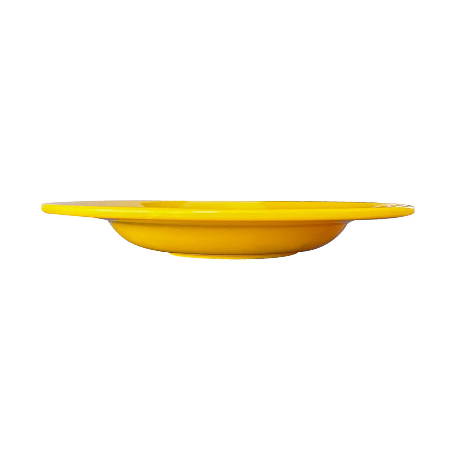Set De 6 Plato Hondo De Policarbonato Amarillo 23cm image number 5.0