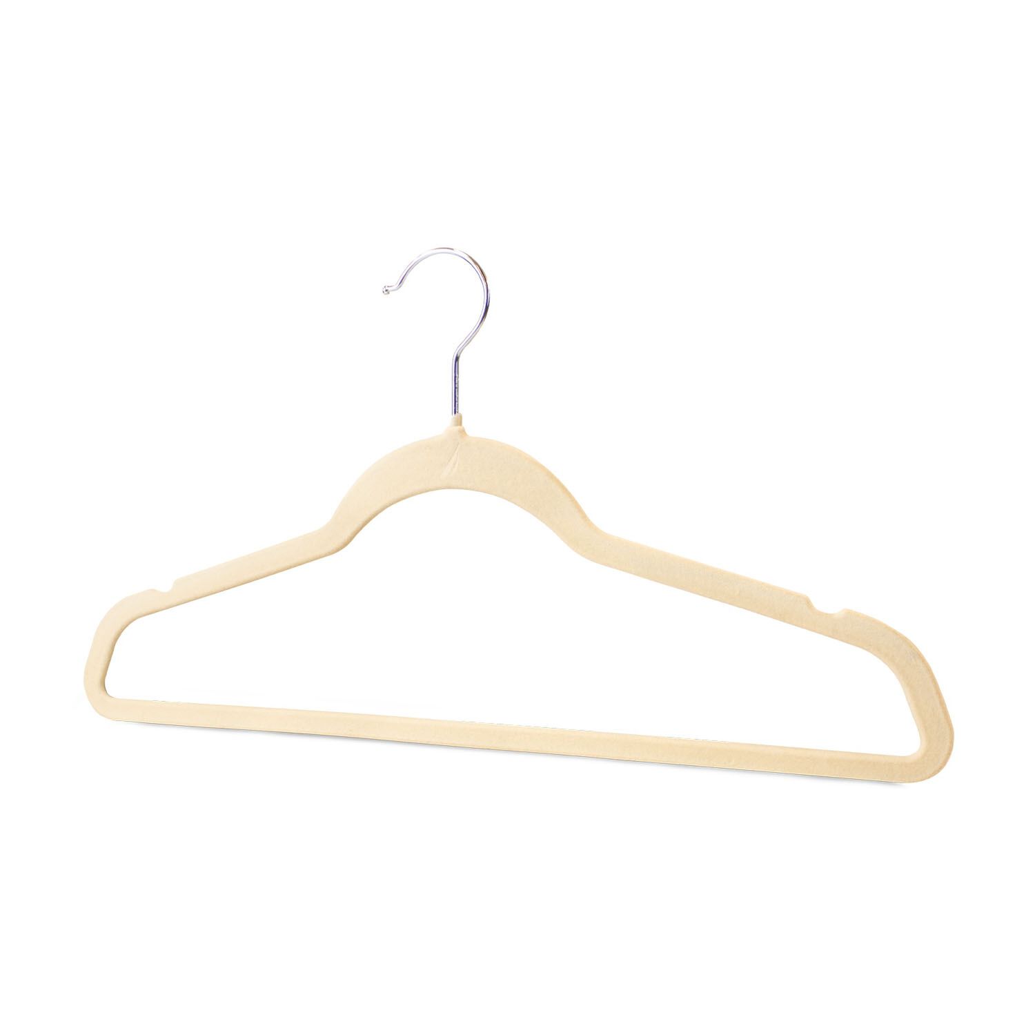 Colgadores De Ropa Pack 50 Beige Antideslizante Nautica Home image number 2.0