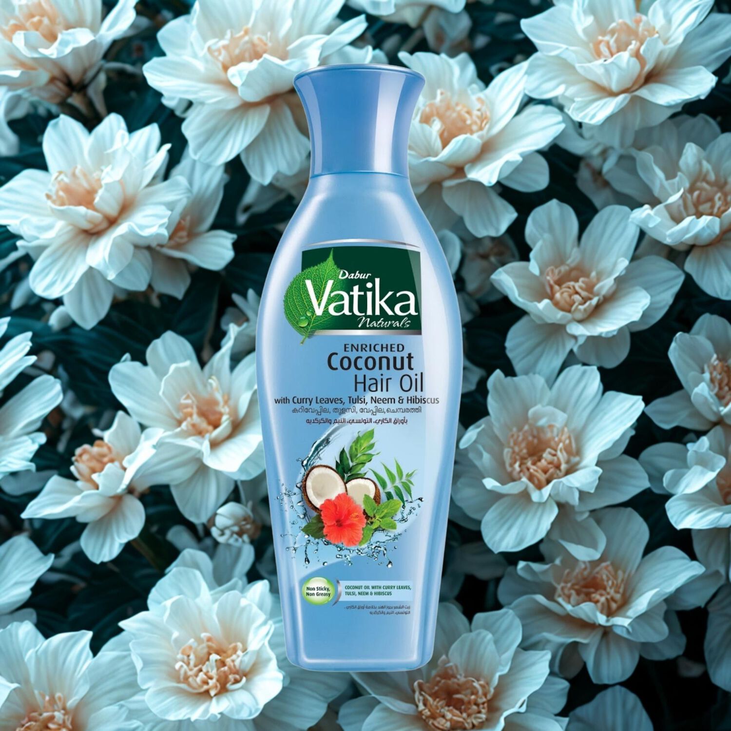 Vatika Aceite Capilar Coco Y Hojas De Curry 250 Ml image number 2.0