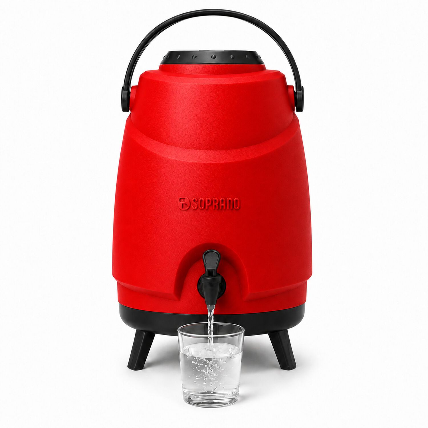 Maxi Termo 12 Litros Soprano Rojo Para Agua Fria Y Caliente image number 1.0