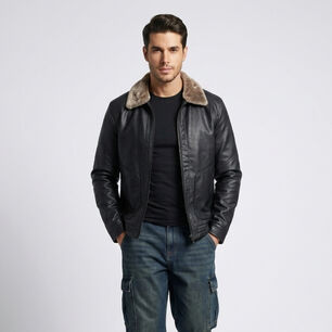 Chaqueta Ecocuero Soft Estonia Hombre