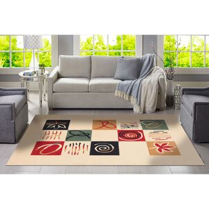 Bajada De Cama Amapola Beige 50x90