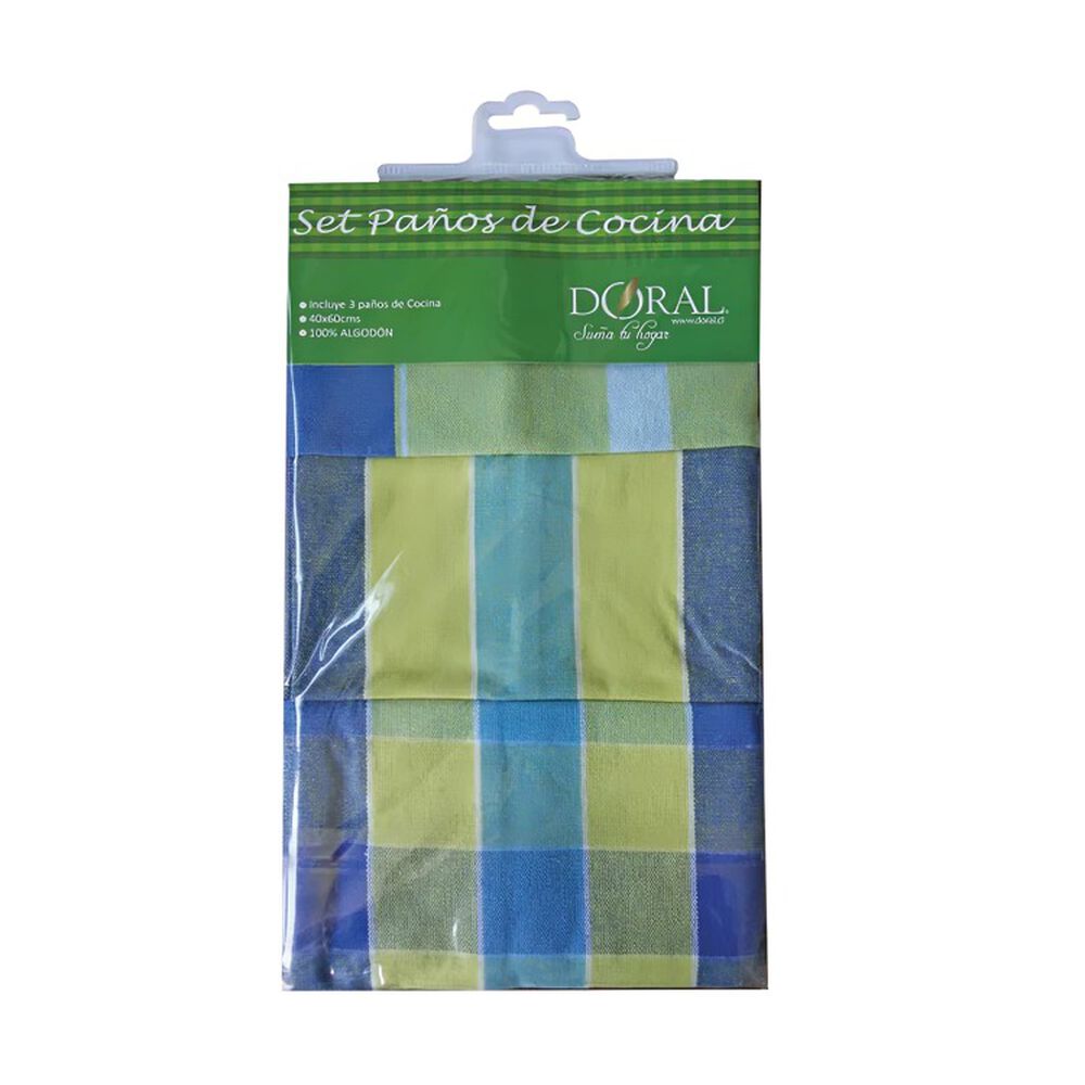 Set 3 Paño Cocina Doral image number 0.0