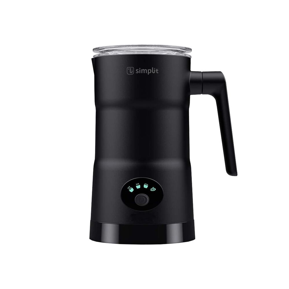 Pack Cafetera Italiana 4 Tz + Espumador 4 En 1 Negro Simplit image number 1.0