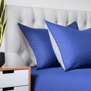 Cubrecama Azhome Bicolor / 2 Plazas