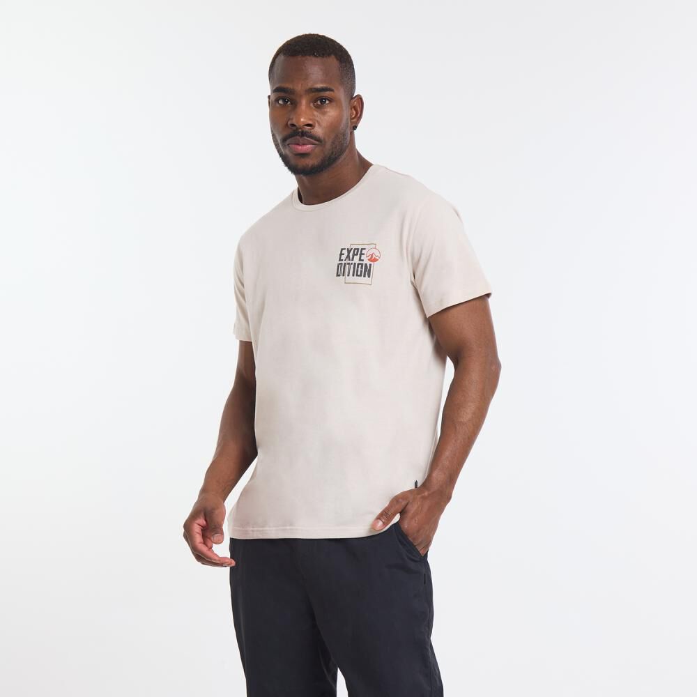 Polera Deportiva Manga Corta Cuello Redondo Hombre Wetland image number 2.0