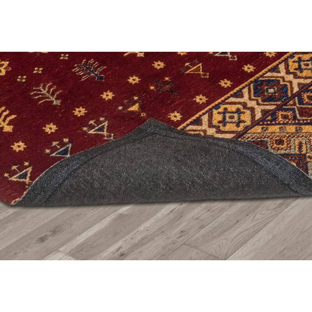 Alfombra Jacquard Burdeo Rectangular Mediana image number 2.0