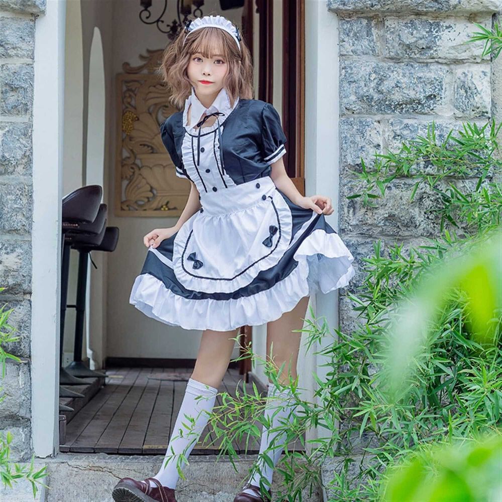Disfraz Cosplay Lolita Maid Sirvienta Japonesa image number 4.0