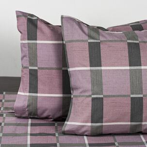 Juego De Sábanas Cannon Check / 2 Plazas / 200 Hilos