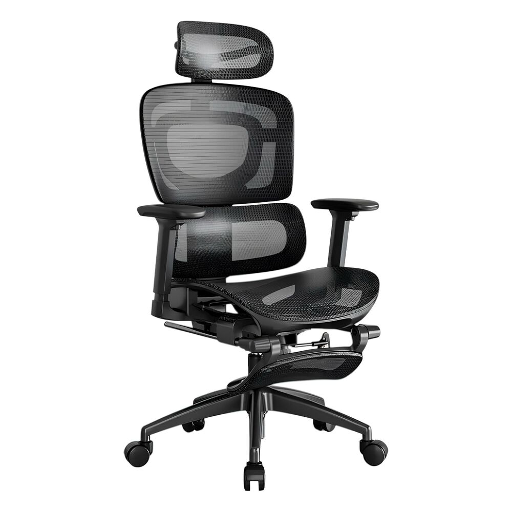 Silla De Escritorio Reclinable Reposapies Q9 By Lubabycas image number 0.0
