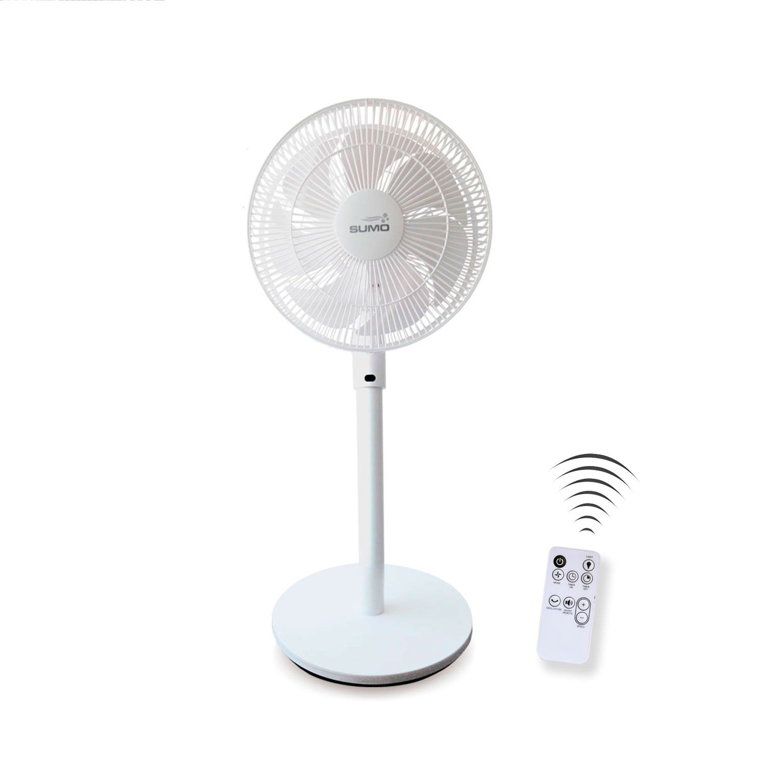 Ventilador Silencioso De 3 Niveles Con Control Remoto Vp-88 Sumo image number 0.0