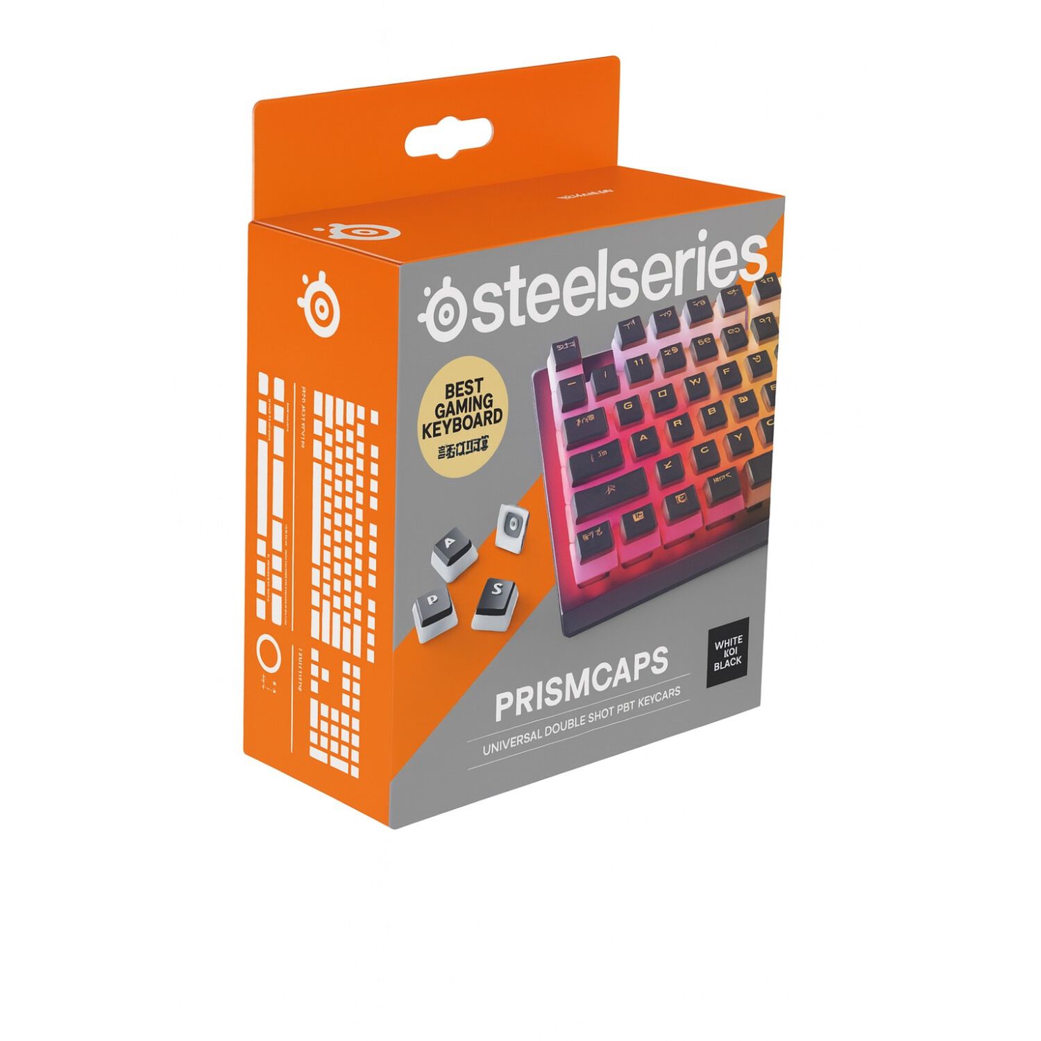 Teclas Gamer Prismcaps Black Us Steelseries image number 0.0