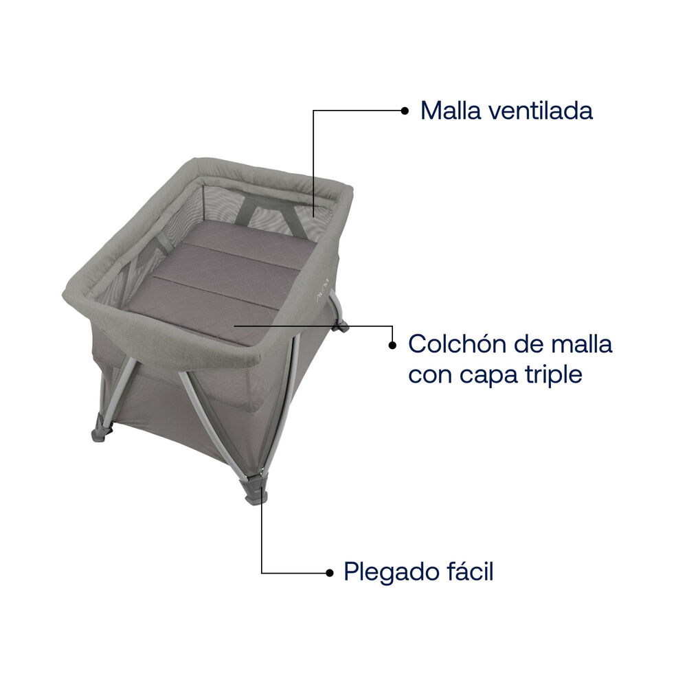 Cuna Pack And Play Sena Aire Frost image number 3.0
