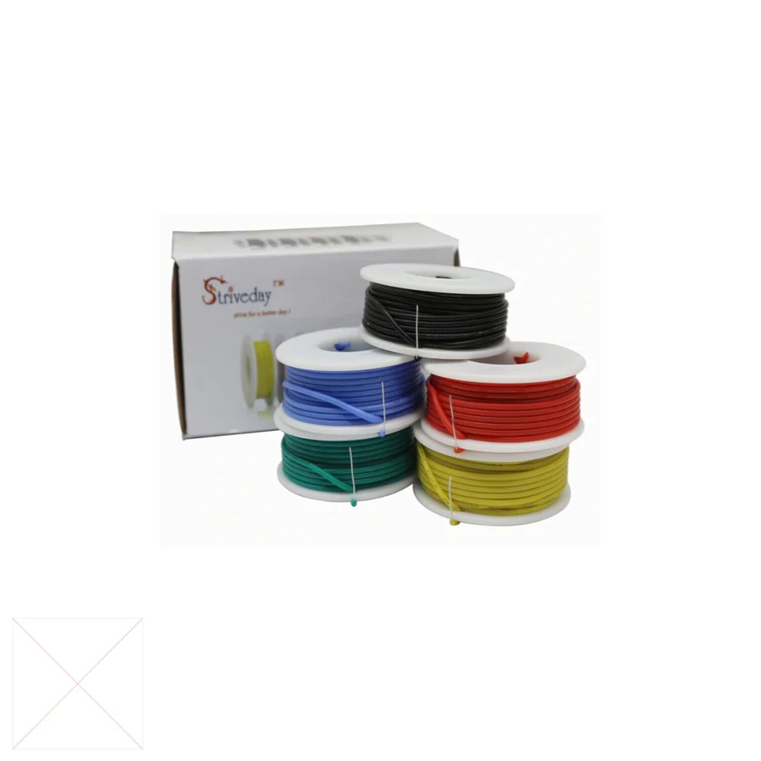 Kit De 5 Cables Awg 30 De 10m image number 0.0