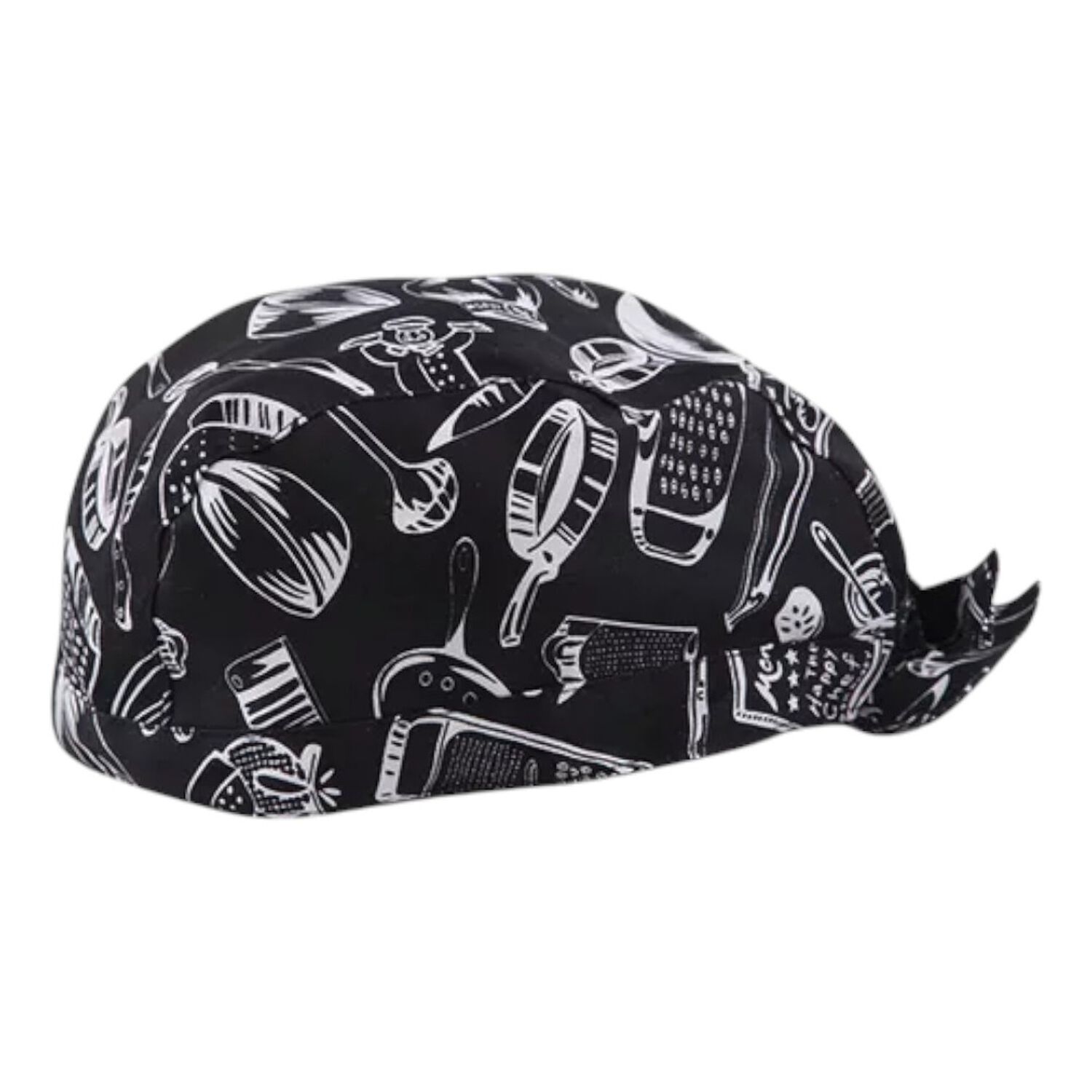 Gorro O Bandana De Cocina Chef Con Lazo Amarrable image number 2.0