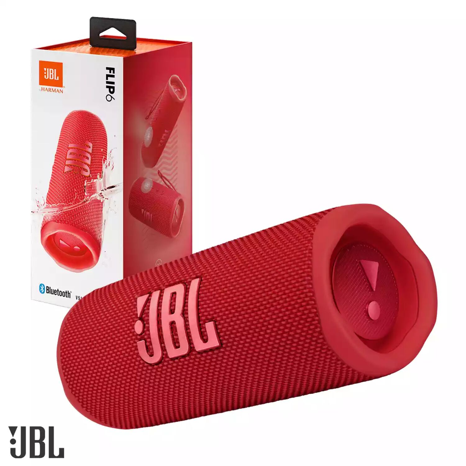 Jbl Flip 6 Rojo image number 1.0