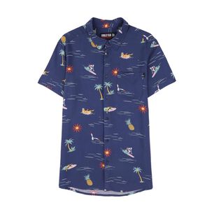 Camisa Regular Manga Corta Hombre Rolly Go
