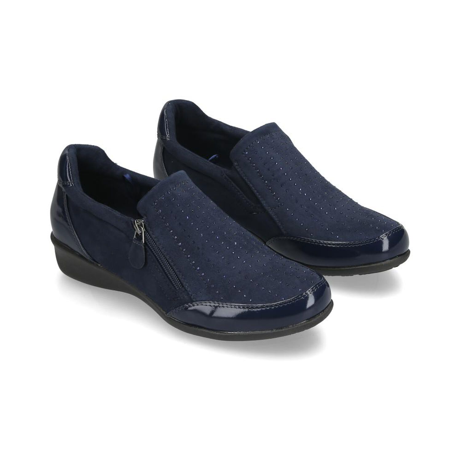 Zapato Casual Mujer Lesage Navy image number 1.0