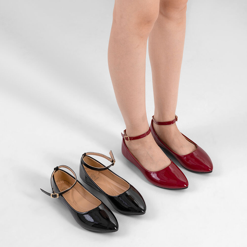 Ballerina Mujer Casual Charol Moda Plano Weide You505 image number 8.0