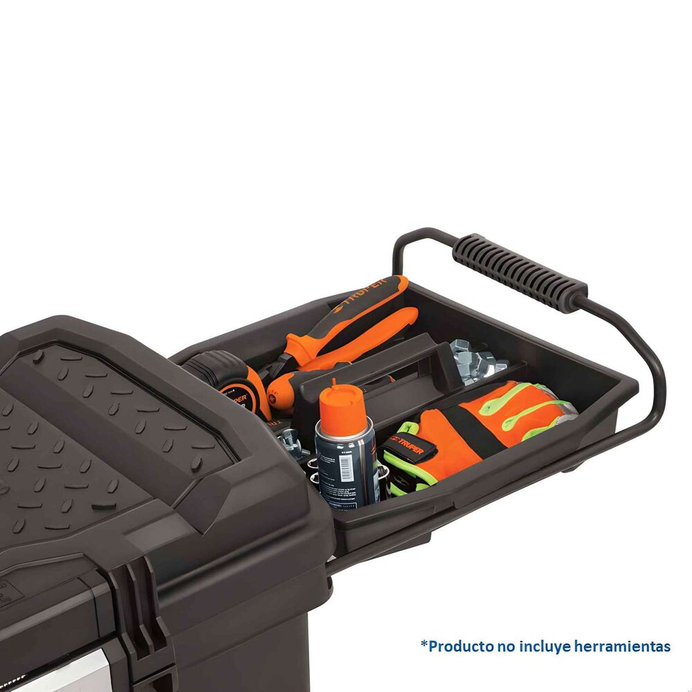 Caja De Herramientas Con Ruedas 23" / 57l - Truper image number 1.0