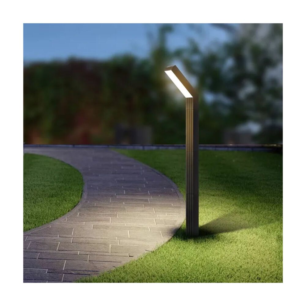 L&aacute;mpara Solar Led Exterior Para Jard&iacute;n Con Estaca Y Pedestal image number 3.0