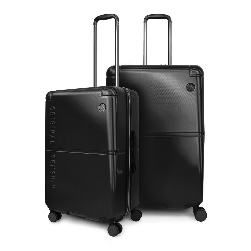 Pack 2 Maletas M+l Roma Negra 20y23kg Penguin image number 0.0