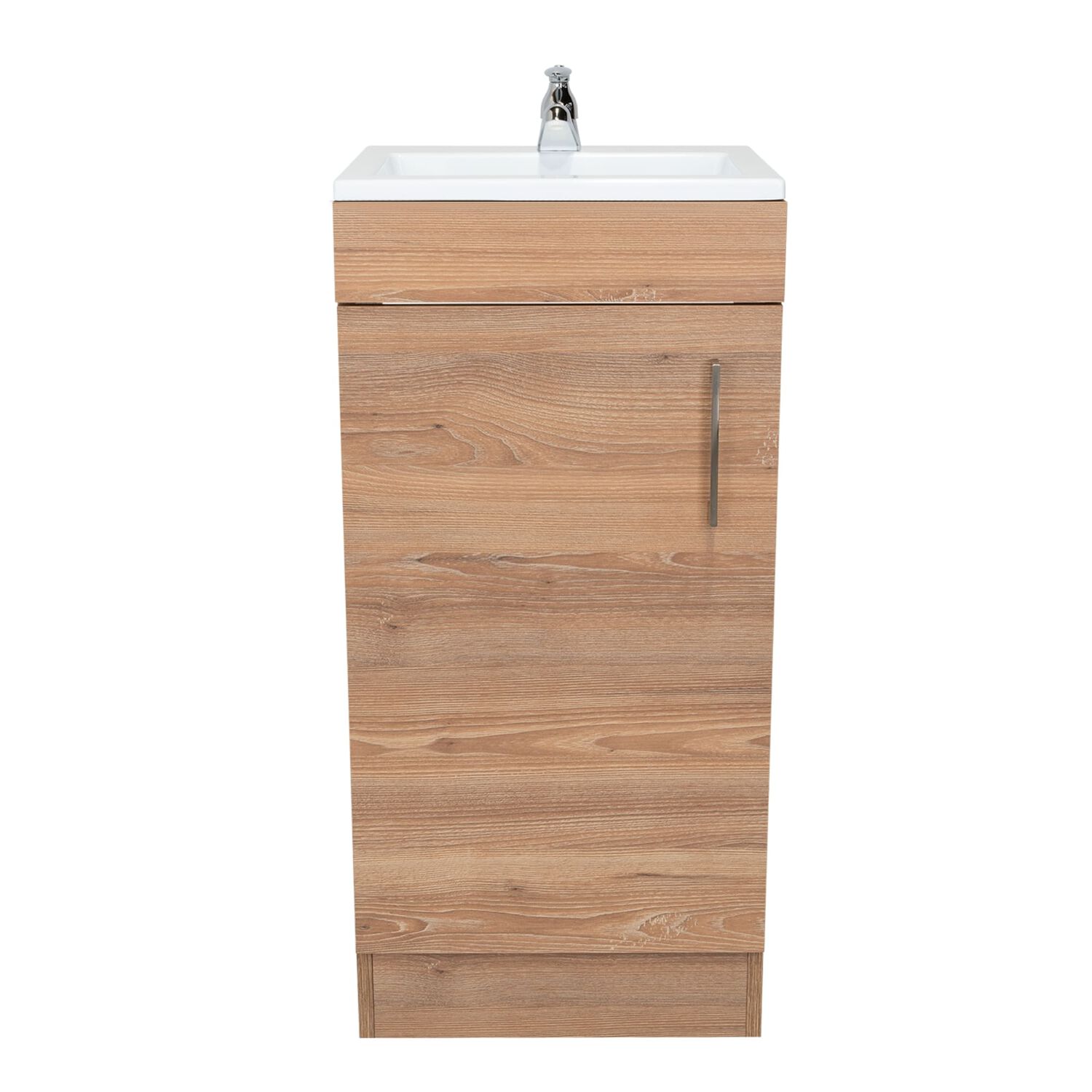 Mueble Vanitorio 1 Puerta Fm-005c Caf&eacute; Claro image number 0.0