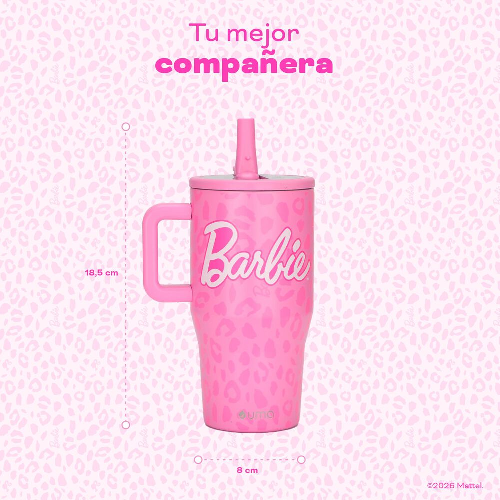 Vaso Termico Tumbler Mug Barbie Print 590ml Acero Inox Uma image number 5.0