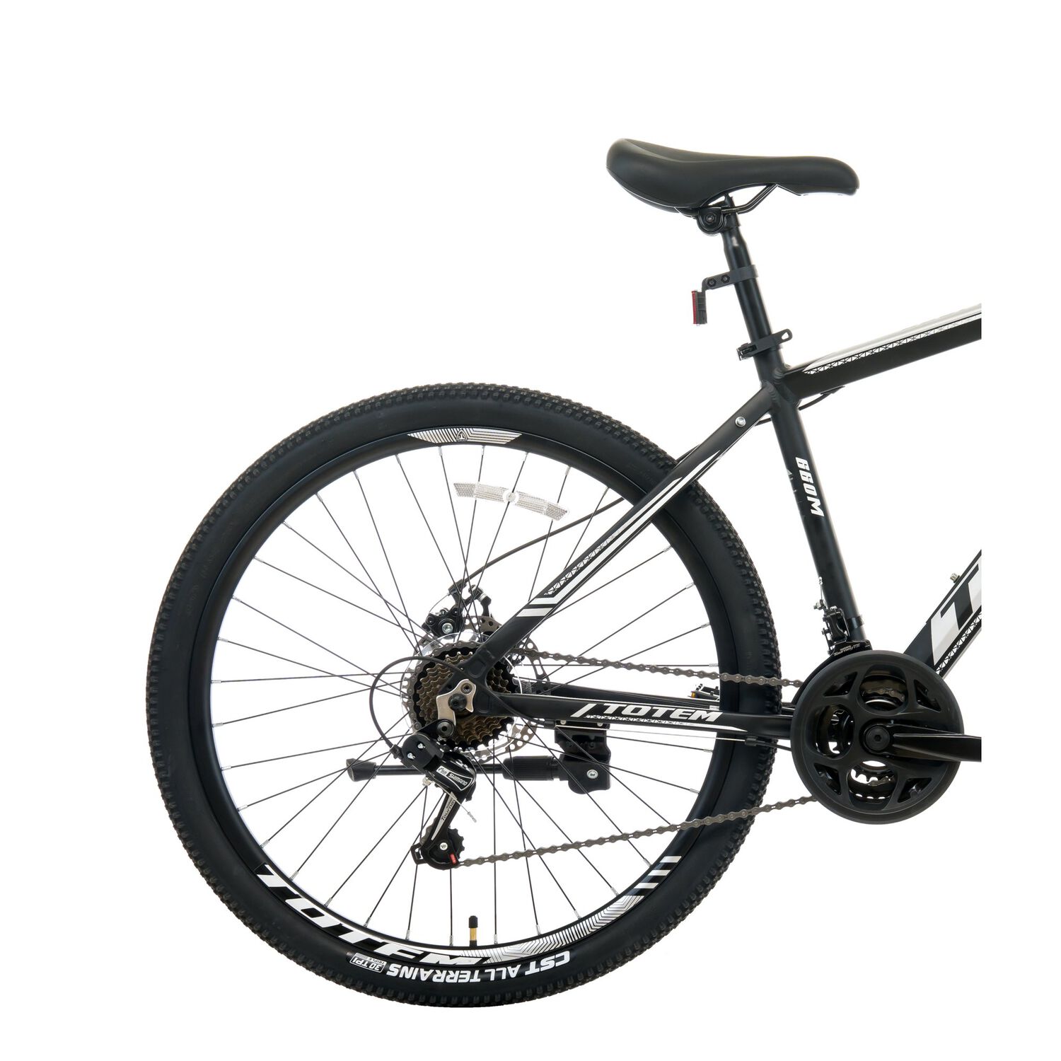 Bicicleta Totem Mtb Aro 26 Modelo Y660m Negro Gris image number 3.0