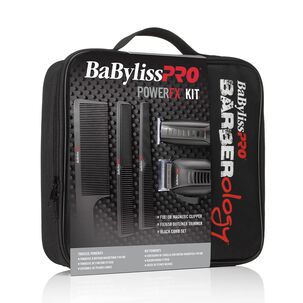 Kit Cortapelo Power Fx Con 5 Accesorios Babylisspro Color Negro