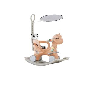 Correpasillo Andador Balance 3 En 1 Con Accesorios Rosado