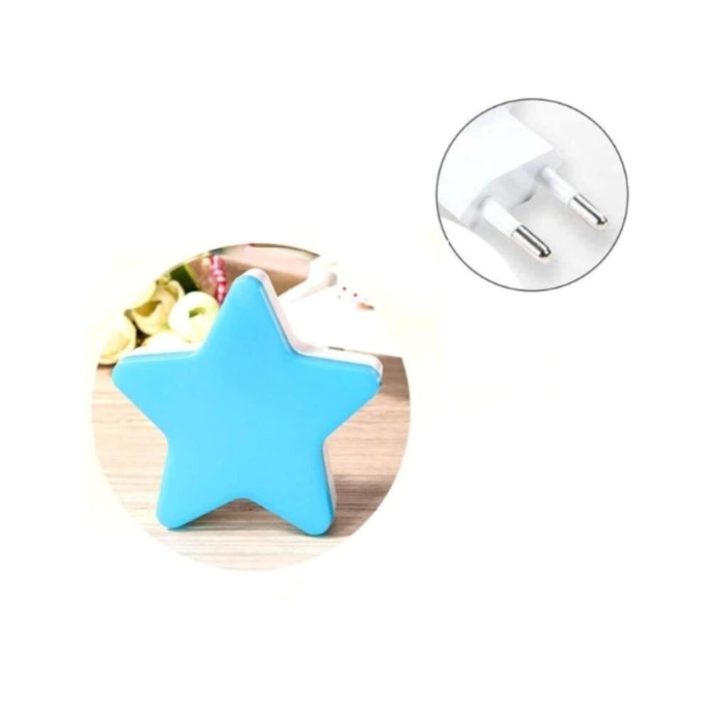 Lampara De Noche Espanta Cuco Luz Led Forma Estrella Niños image number 9.0