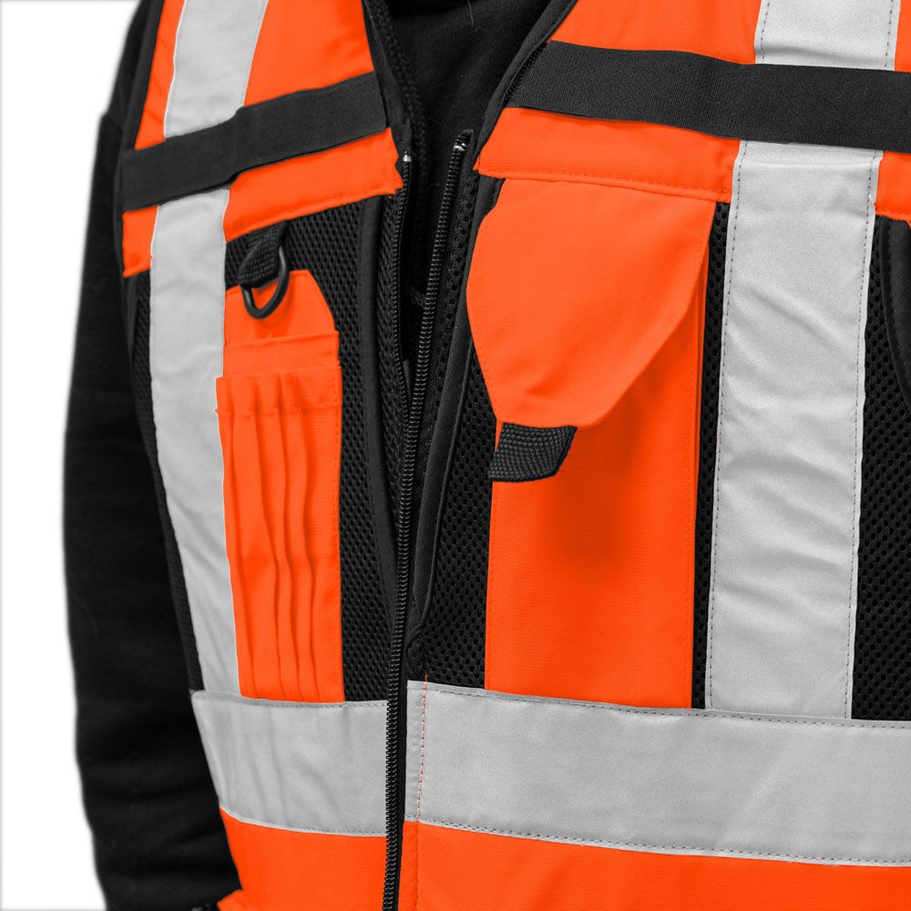 Chaleco Geologo Alaska Xpert Hombre Naranjo image number 4.0