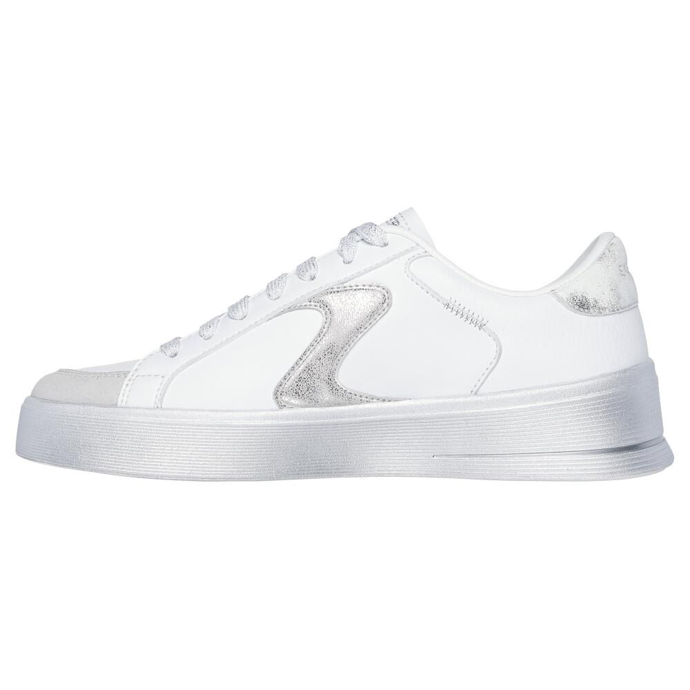 Zapatilla Urbana Mujer Skechers Hiland-quite Chic Blanco image number 2.0