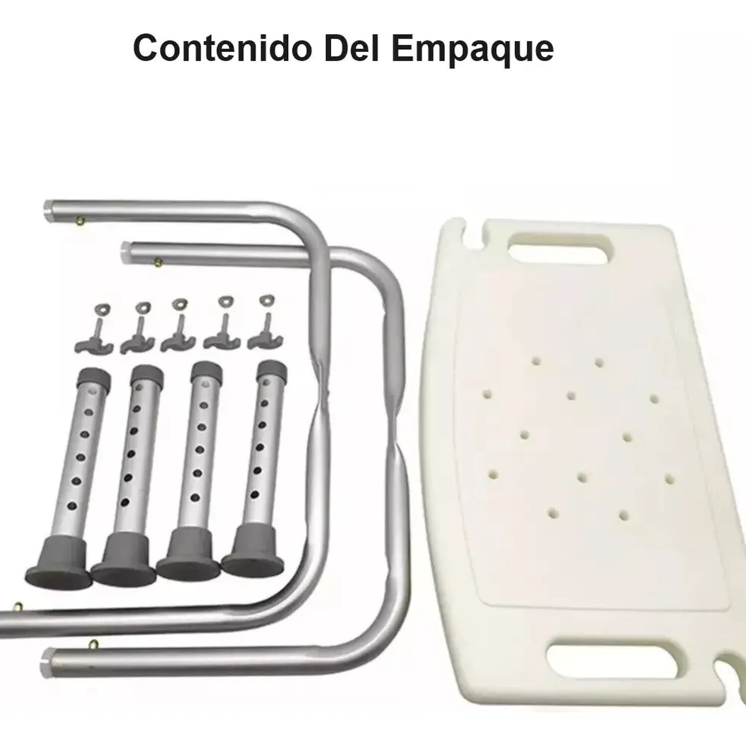 Asiento Seguridad Ducha Regulable Taumm Blanco image number 2.0