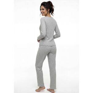 Pijama De Mujer Viscosa 60.1608m-gri