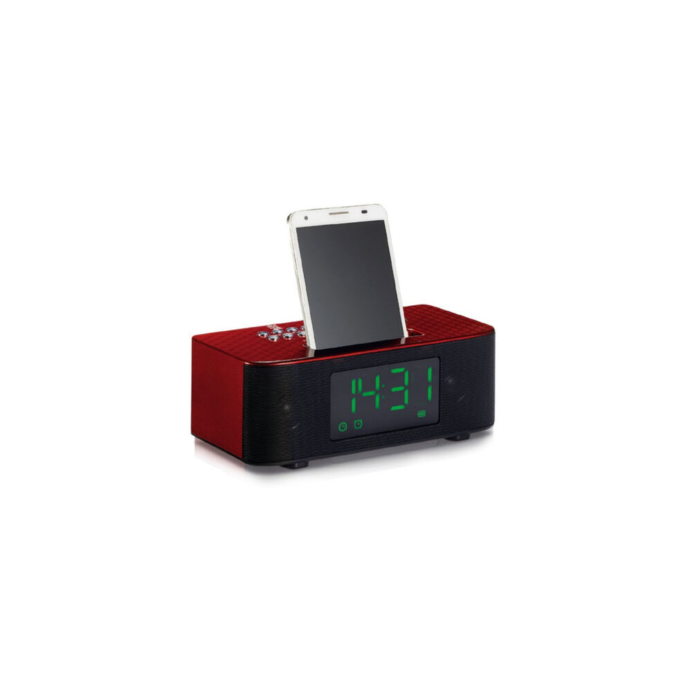 Radio Reloj Con Alarma Y Parlante Bluetooth - Ps image number 0.0